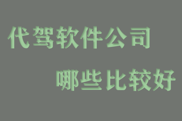 代駕軟件公司哪些比較好_代駕系統(tǒng)開發(fā)_代駕軟件費用_購買代駕系統(tǒng)_代駕軟件需要多少錢